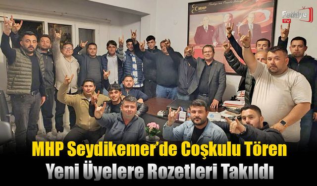 MHP Seydikemer’de Coşkulu Tören