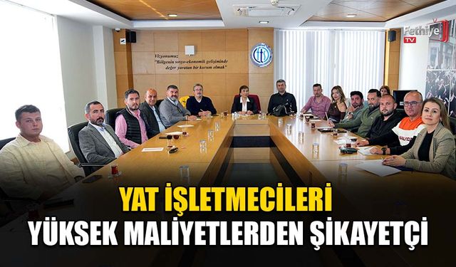 Yat İşletmecileri Yüksek Maliyetlerden Şikayetçi