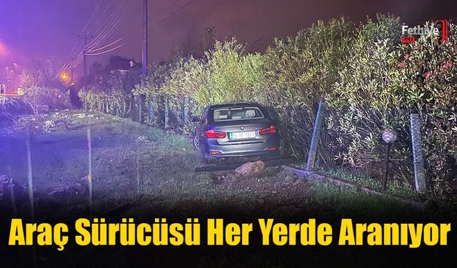 Araç Sürücüsü Her Yerde Aranıyor