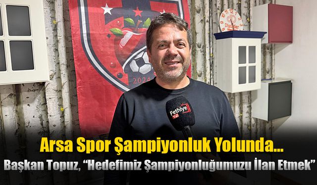 Arsa Spor Şampiyonluk Yolunda…