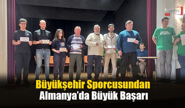 Büyükşehir Sporcusundan Almanya’da Büyük Başarı