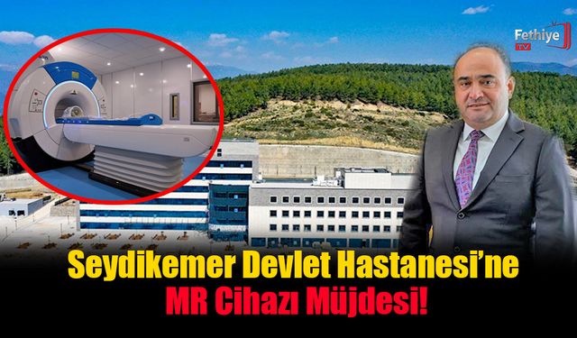 Başkan Akdenizli’den MR Cihazı Müjdesi