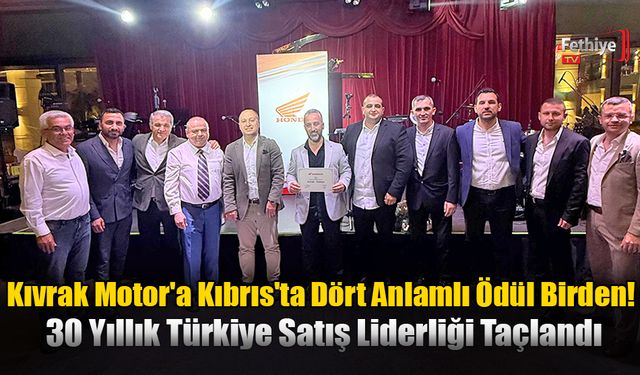 Kıvrak Motor'a Kıbrıs'ta Dört Anlamlı Ödül Birden!