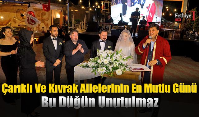 Çarıklı Ve Kıvrak Ailelerinin En Mutlu Günü