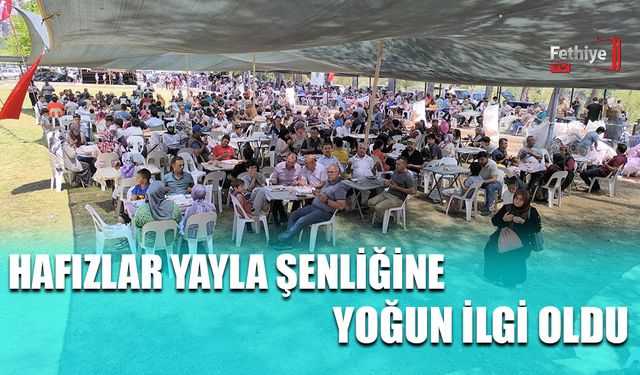 Hafızlar Yayla Şenliğine Yoğun İlgi Oldu