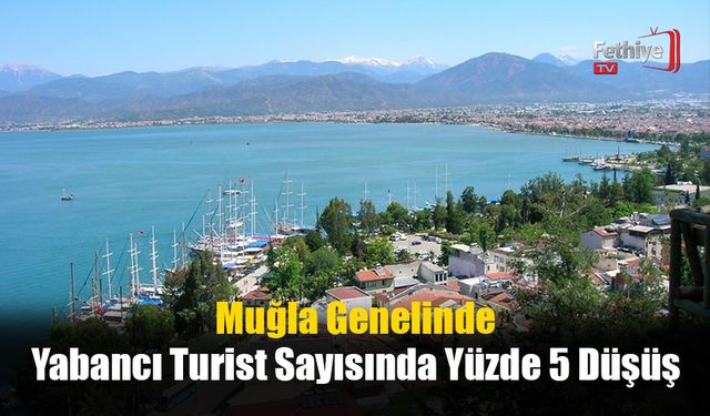 Fethiye Limanından 17 Bin 082, Göcek Limanından Bin 102 Giriş