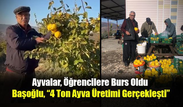 Ayvalar ve Lavantalar, Öğrencilere Burs Oldu