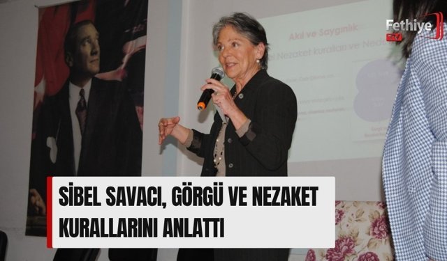 Sibel Savacı, Görgü Ve Nezaket Kurallarını Anlattı