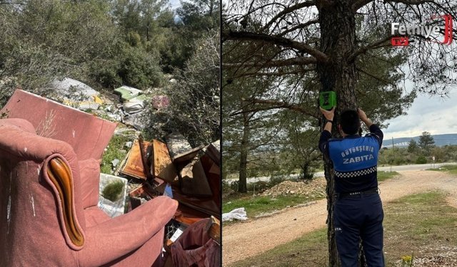 Kaçak Döküm Yapanlar Fotokapandan Kaçamadı