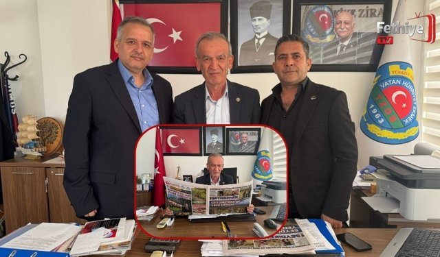 Seydikemer Gazetesi ve Seydikemer TV’den Ziraat Odası’na Ziyaret