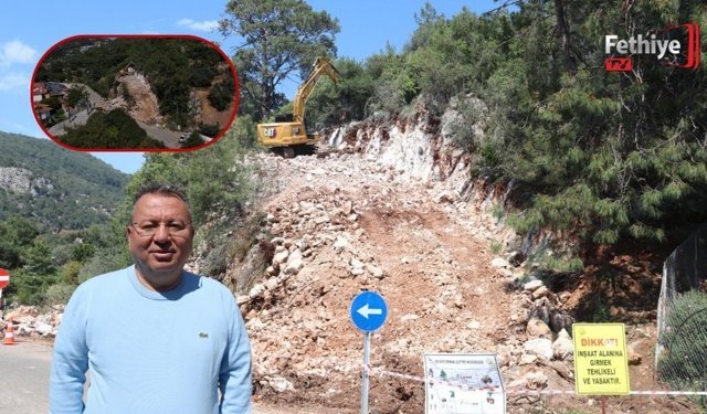 Ölüdeniz’de Yıllardır Beklenen Alternatif Yol Yapılıyor
