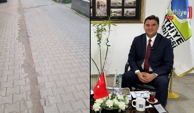 Fethiye’de Fiber Kablo Çalışmaları Nedeniyle Bozulan Yollar Onarılacak