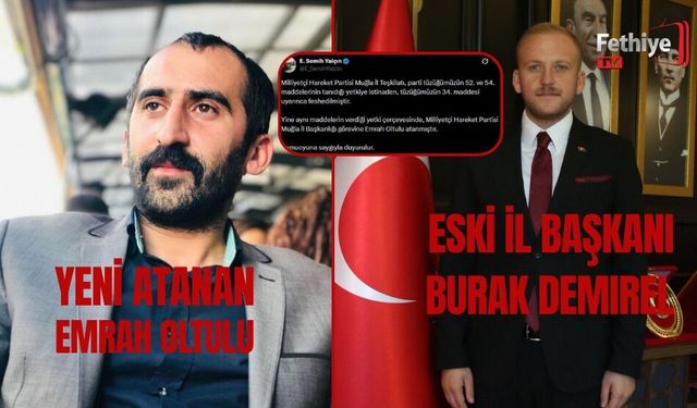 MHP Muğla İl Başkanlığına Emrah Oltulu Atandı
