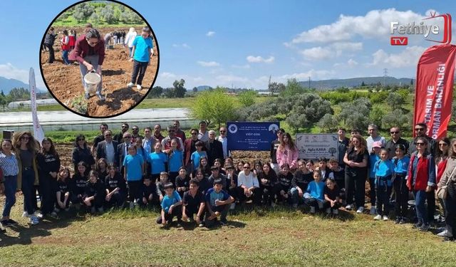Şehit Öğretmenler Anısına Seydikemer'de Fidan Dikimi Etkinliği Düzenlendi