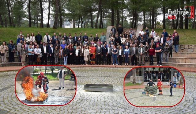 MSKÜ Akademik Ve İdari Personeline Yangın Eğitimi