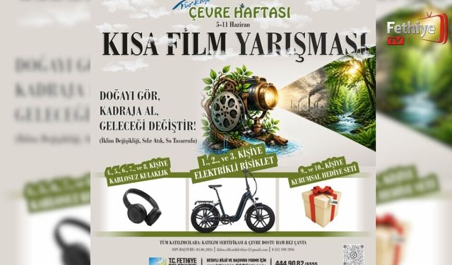 Fethiye’de Çevre Haftasına Özel Yarışmalar