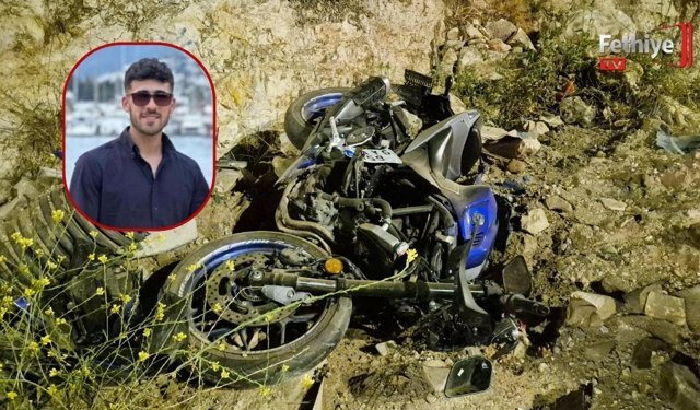 Muğla'da Genç Motosikletli Kazada Hayatını Kaybetti