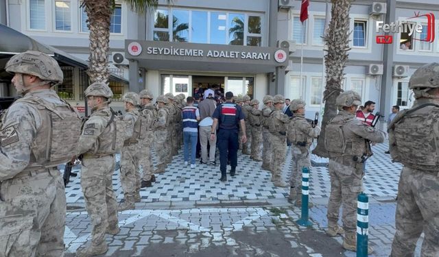 Seydikemer Merkezli “Daltonlar” Operasyonunda 12 Şüpheli Adliyeye Sevk Edildi