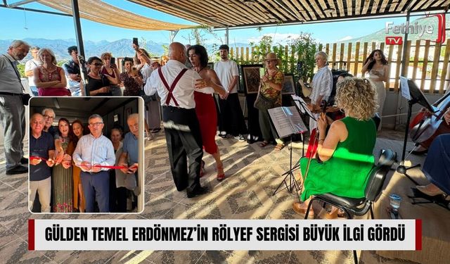 Gülden Temel Erdönmez’in Rölyef Sergisi Büyük İlgi Gördü