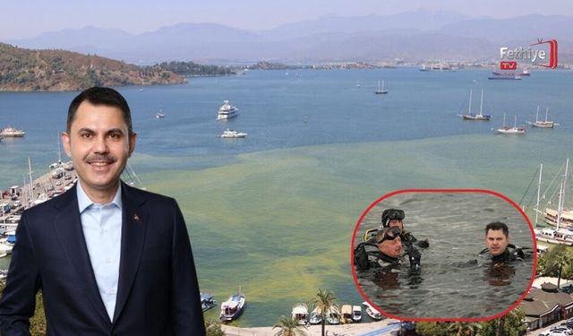 Bakan Kurum, "Fethiye Körfezi'nde de Dip Taramaya Başlıyoruz"