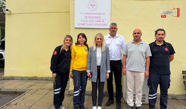 İl Sağlık Müdürü Akça’dan Seydikemer’de Sağlık Tesislerinde İnceleme