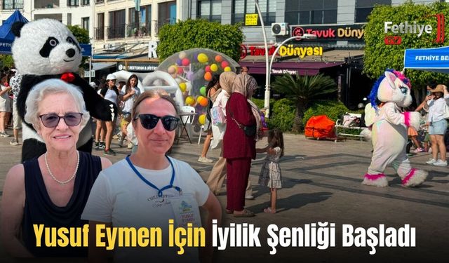 Yusuf Eymen İçin İyilik Şenliği Başladı