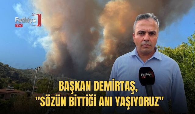 Başkan Demirtaş, "Sözün Bittiği Anı Yaşıyoruz"