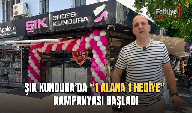 Şık Kundura’da “1 Alana 1 Hediye” Kampanyası Başladı