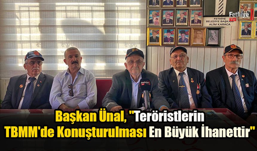 Başkan Ünal, "Teröristlerin TBMM'de Konuşturulması En Büyük İhanettir"