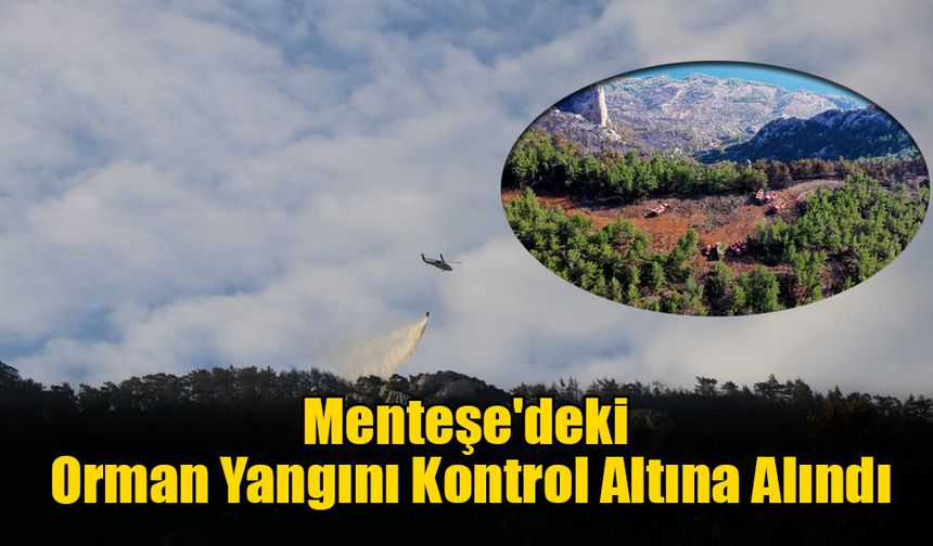 Menteşe'deki Orman Yangını Kontrol Altına Alındı