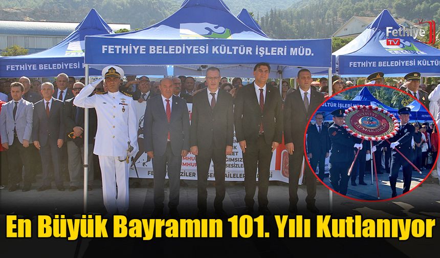 En Büyük Bayramın 101. Yılı Kutlanıyor