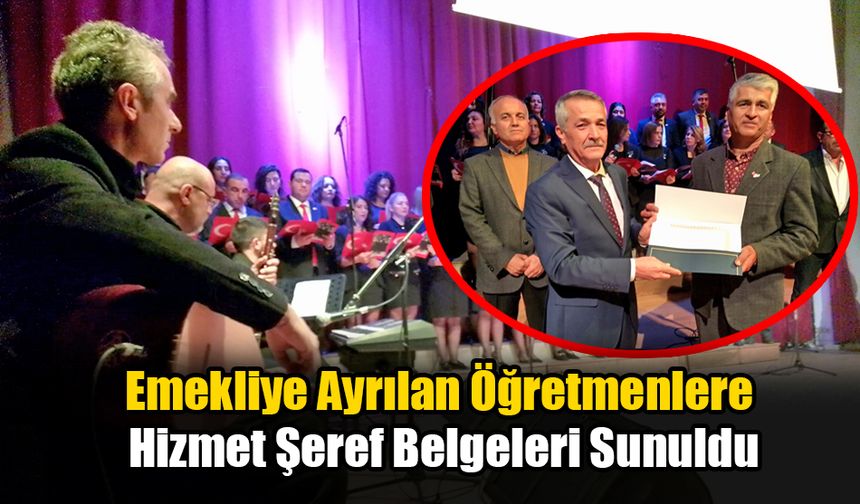 ‘Bir Türküdür Öğretmen’ İsimli Program Ayakta Alkışlandı