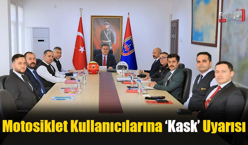 Motosiklet Kullanıcılarına ‘Kask’ Uyarısı