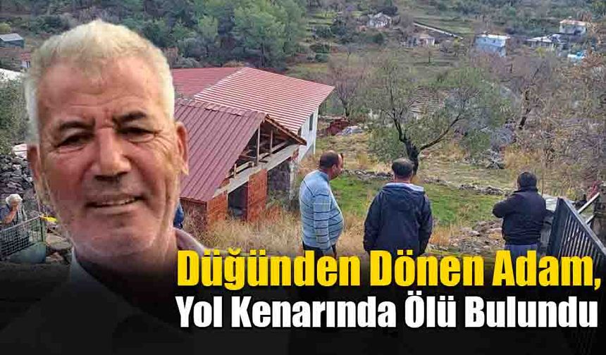 Düğünden Dönen Adam Yol Kenarında Ölü Bulundu