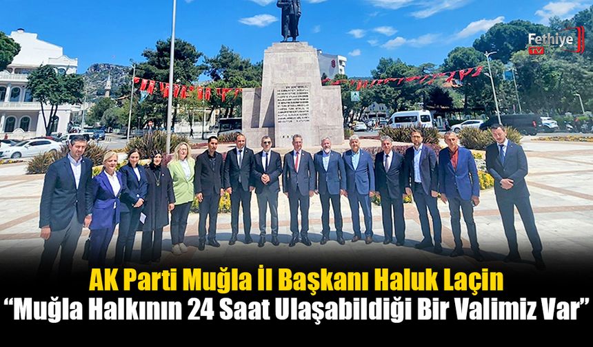 AK Parti İl Başkanı Laçin’den Vali Akbıyık’a Destek