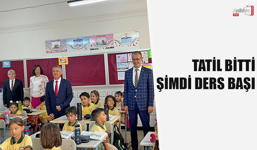 Tatil Bitti, Şimdi Ders Başı