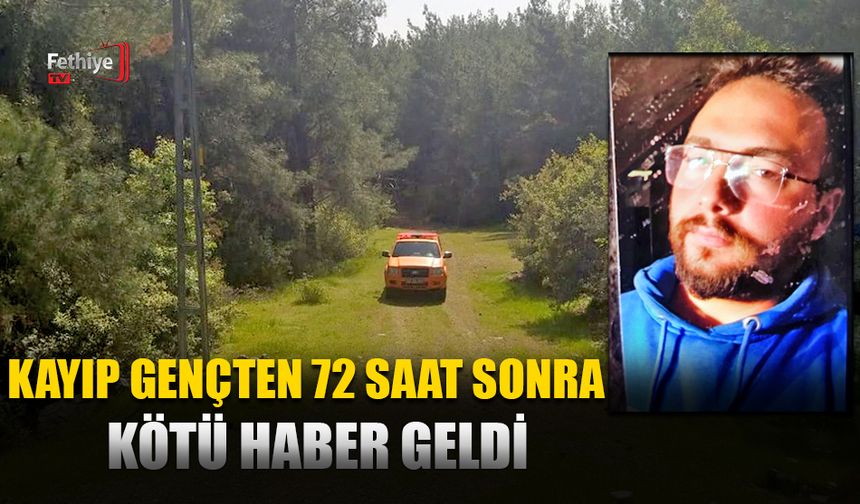 Kayıp Gençten 72 Saat Sonra Kötü Haber Geldi