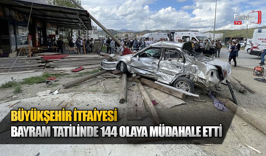 Bayram Tatilinde 144 Olaya Müdahale Edildi