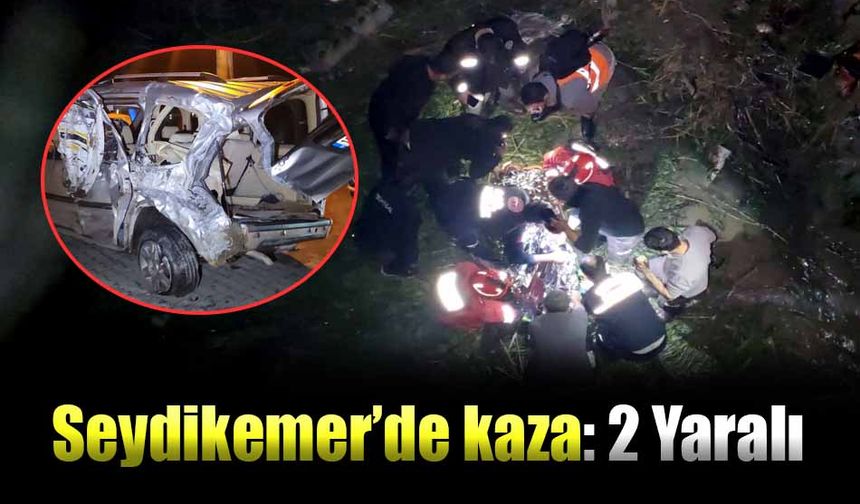 Seydikemer’de kaza: 2 Yaralı