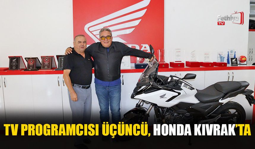 TV Programcısı Üçüncü, Honda Kıvrak’ta