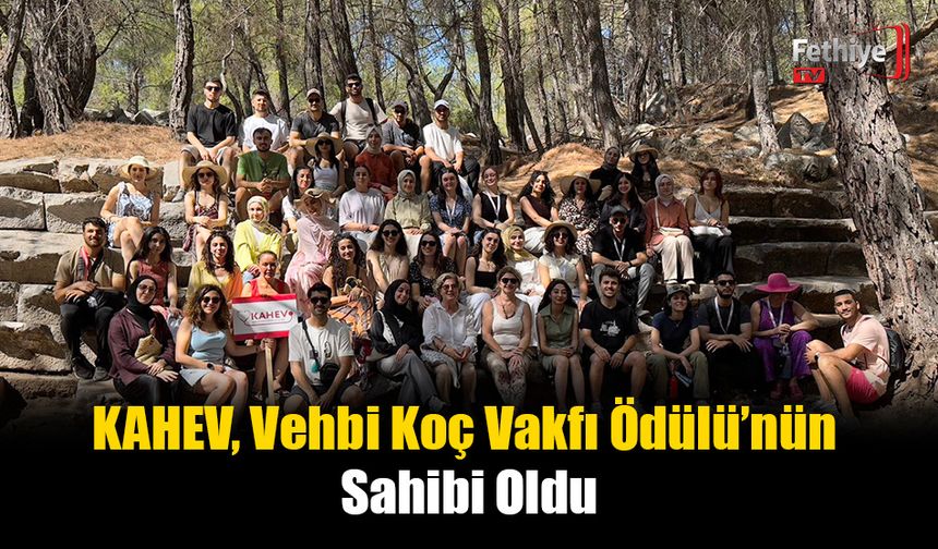 KAHEV, Vehbi Koç Vakfı Ödülü’nün Sahibi Oldu