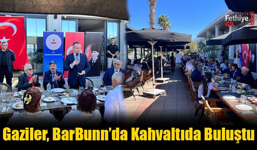 Gaziler, Barbunn’da Kahvaltıda Buluştu