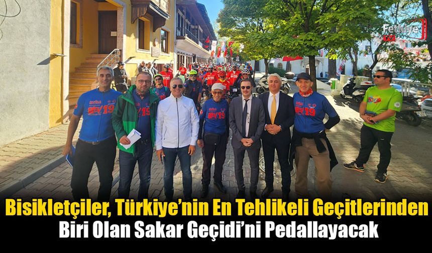 Muğla'nın Güzelliklerini Pedal Çevirerek Keşfedecekler