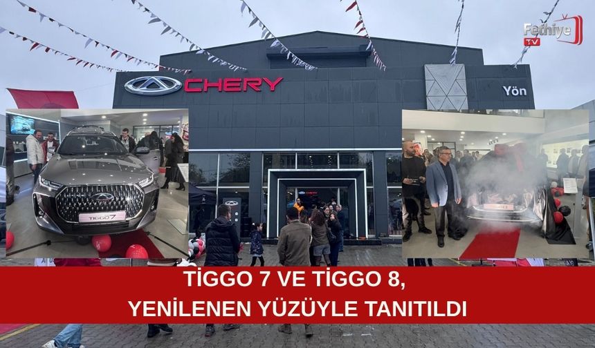 Tiggo 7 Ve Tiggo 8, Yenilenen Yüzüyle Tanıtıldı