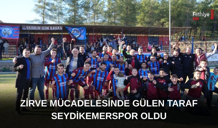 Zirve Mücadelesinde Gülen Taraf Seydikemerspor Oldu