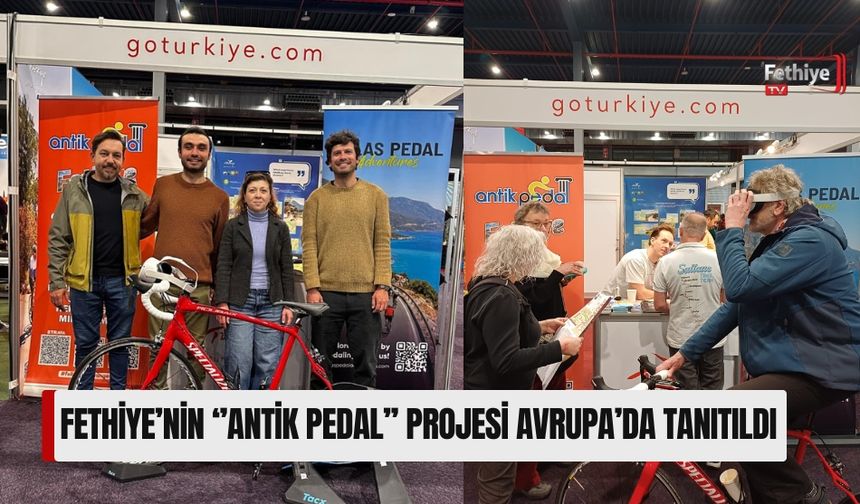 Fethiye’nin ‘’Antik Pedal’’ Projesi Avrupa’da Tanıtıldı