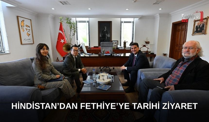 Hindistan’dan Fethiye’ye Tarihi Ziyaret