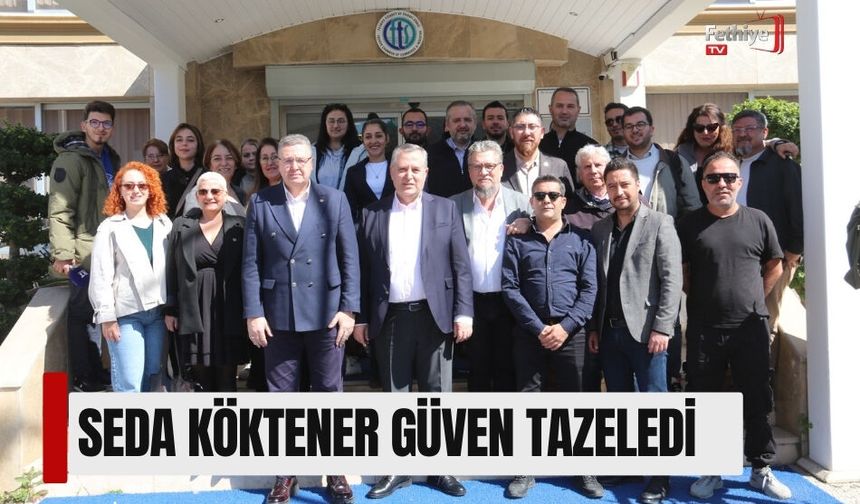 Muğla İnternet Gazetecileri Derneği’nde  Seda Köktener Güven Tazeledi