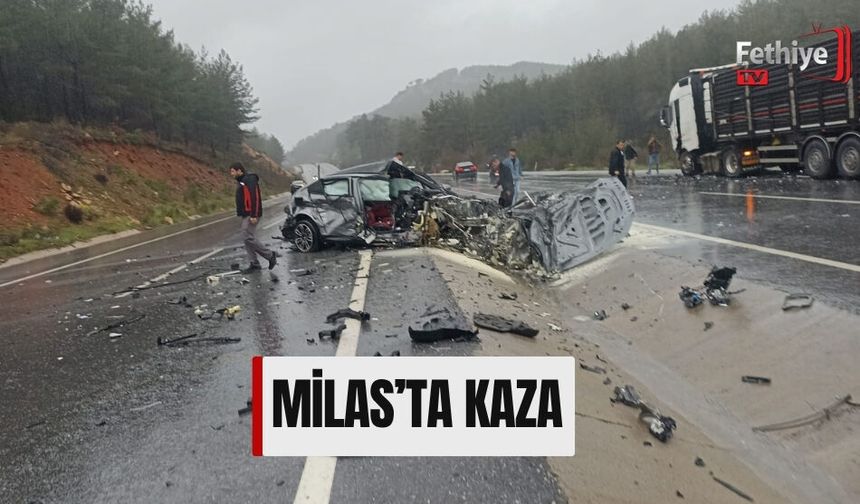 Milas’ta  Kaza