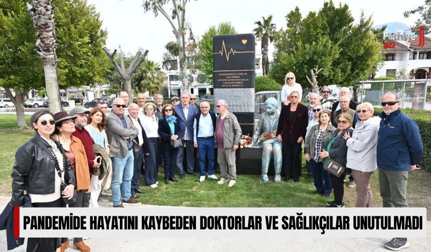 Pandemide Hayatını Kaybeden Doktorlar Ve Sağlıkçılar Unutulmadı